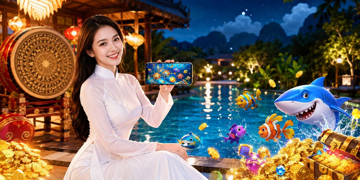 Người dùng Ninh Bình trải nghiệm game bắn cá trực tuyến bên cảnh quan thiên nhiên