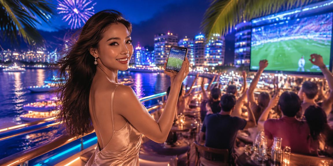Người chơi trải nghiệm casino trực tuyến trên điện thoại di động tại vùng núi Sapa